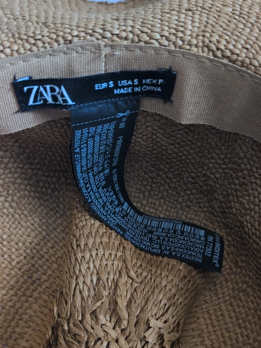Zara Straw Sun Hat